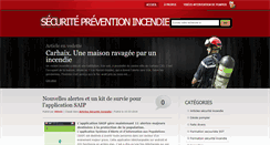 Desktop Screenshot of incendie-securite.fr
